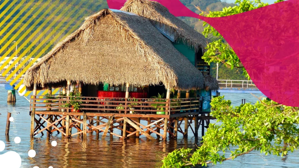 Palapa sobre laguna de catemaco | JAPI