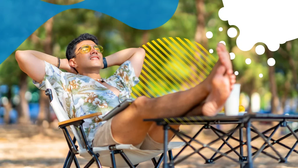 hombre descansando en una silla | JAPI