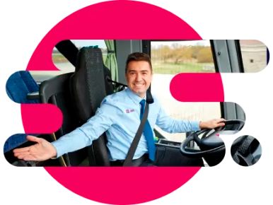 conductor de autobús Japi