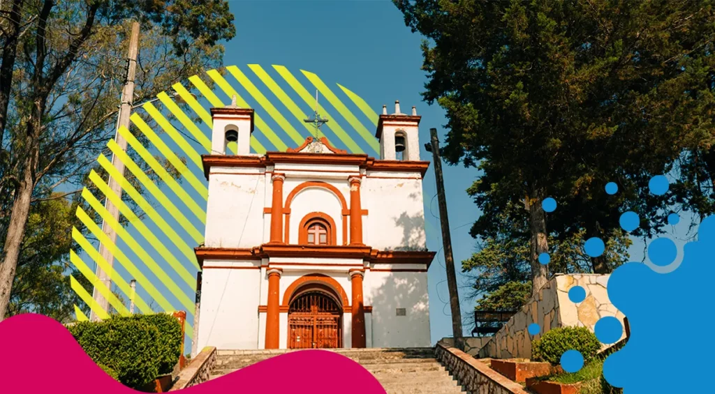 fachada y escaleras de iglesia | JAPI