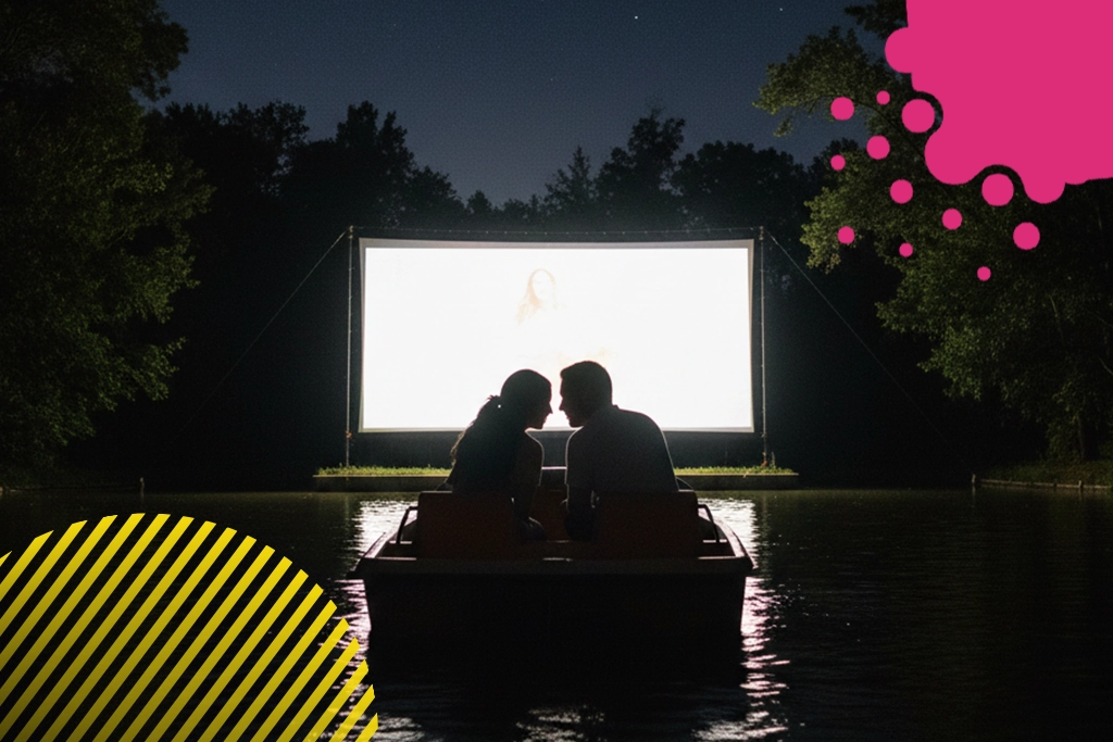 pareja frente a pantalla | JAPI