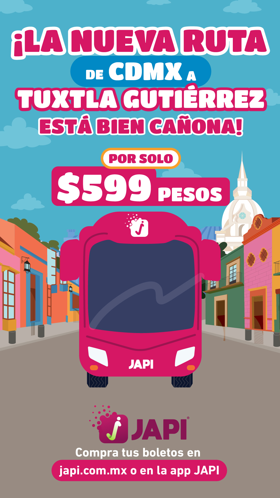 Consulta los nuevos puntos de abordaje JAPI